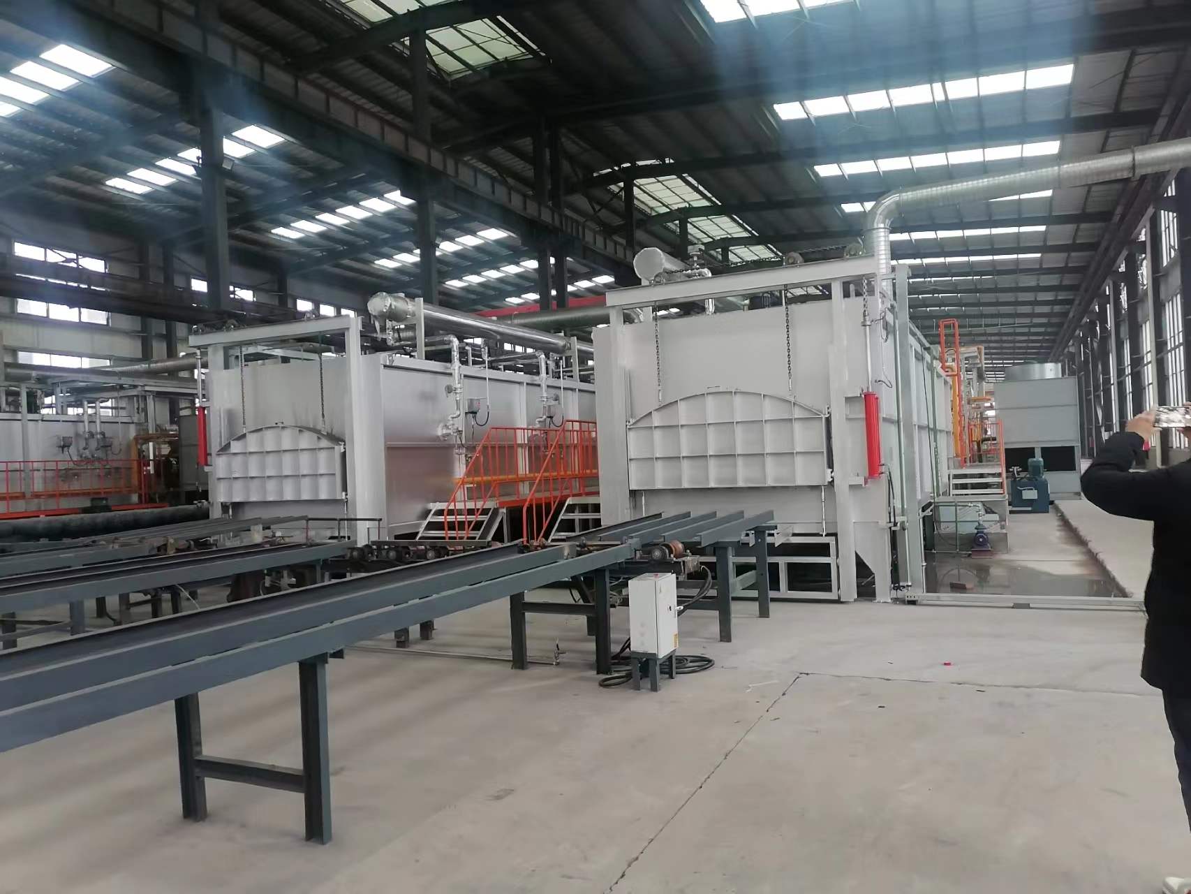 Walking beam furnace